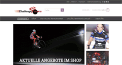 Desktop Screenshot of challenge-sports.de